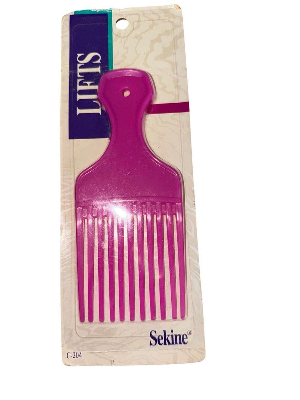 Pink Lift Hair Pick Comb